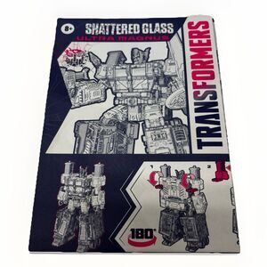 Transformers Shattered Glass Ultra Magnus Instruction MANUAL ONLY